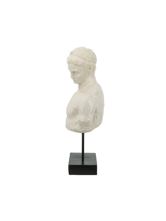 Artekko Διακοσμητική Προτομή Πολυρητίνης Bust 29.5x17x54cm