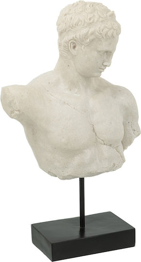 Artekko Διακοσμητική Προτομή Πολυρητίνης Bust 29.5x17x54cm