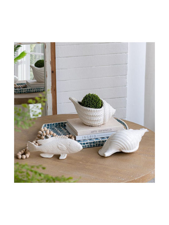 Artekko Decorative Fish Made of Ceramic Material Andes 26x7x11cm