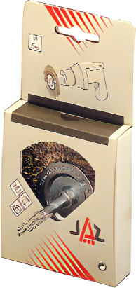 Jaz BDER9648 Συρματόβουρτσα για Δράπανο 100mm