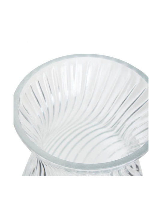 Glass Transparent Vase 12x20cm