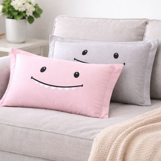 Eponj Home Set Kids Pillowcases Made of 100% Cotton 50x70cm Pink