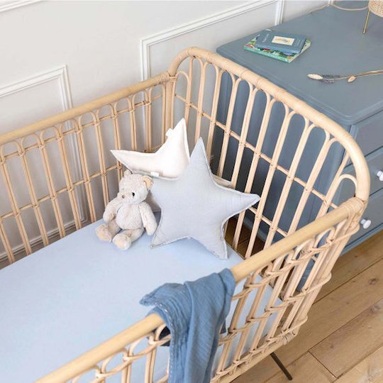 Rebeka Home с Ластик Син 70x140см