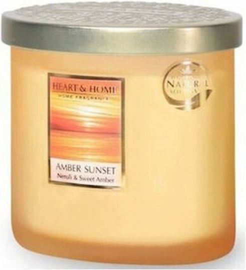 Heart & Home Aromatisch Kerze Soja in Gefäß Honig 220gr Heart & Home Aromatisch Kerze Soja in Gefäß Honig 220gr