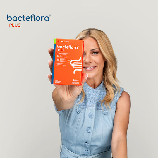 Olonea BacteFlora Plus Συμπλήρωμα με Προβιοτικά & Πρεβιοτικά 10 φυτικές κάψουλες