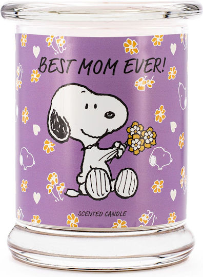 Peanuts Snoopy and Woodstock Best Mom Ever Ароматично В Буркан Оранжево Peanuts Snoopy and Woodstock Best Mom Ever Ароматично В Буркан Оранжево