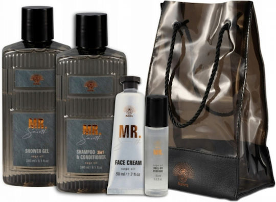 Aurora Natural Skin Care Set for Body Cleaning & Moisturizing