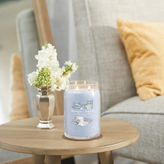 Yankee Candle Aromatisches Kerze Signature in Gefäß mit Duft Ein ruhiger und stiller Ort 567gr