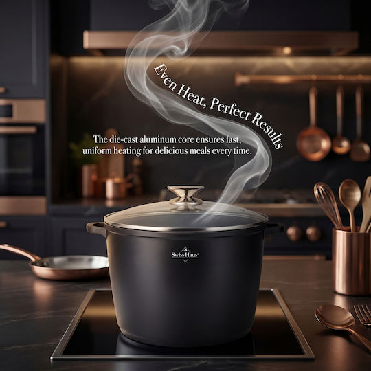 Swiss Haus Basle Deep Pot Made of Aluminum 7L / 24cm