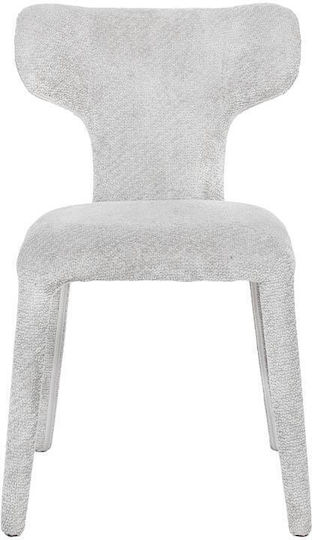 Veloria Ess- und Küchenstühle 50x62x80cm 2 Stück Grau Mit Armlehnen