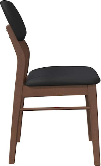 Dining & Kitchen Chairs with Fabric Upholstery Gray 2 Pieces 45xx