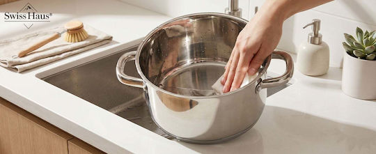 Swiss Haus Milk Pot 2lt / 16cm Swiss Haus Milk Pot 2lt / 16cm