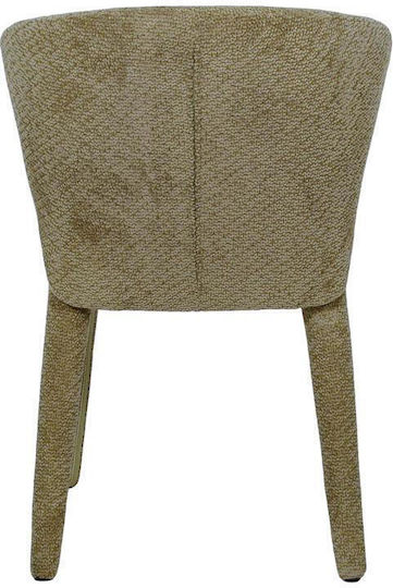 Dining Chairs With Fabric Upholstery Olive 2 Pieces 54x61x81cm