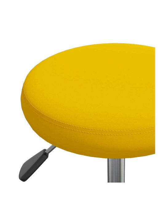 Velvet Dining Chair Mustard Yellow 31x42x