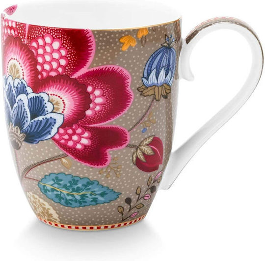 PiP Studio Blooming Tales Fantasy Κούπα Κεραμική Πολύχρωμη 450ml 2τμχ PiP Studio Blooming Tales Fantasy Κούπα Κεραμική Πολύχρωμη 450ml 2τμχ
