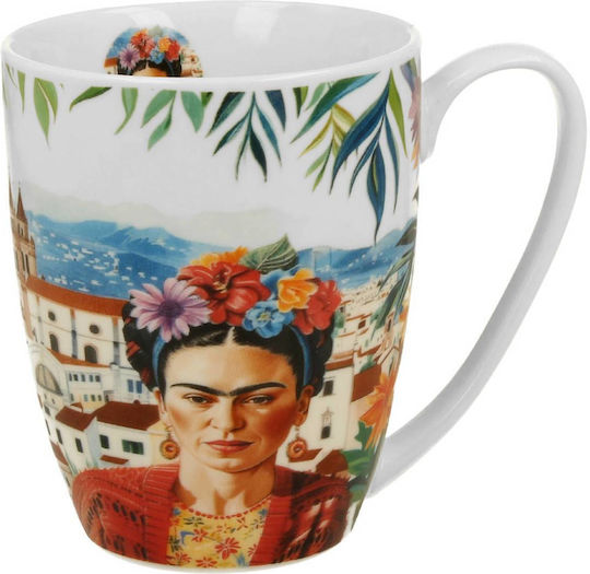 Mexican Art Red Κούπα Κεραμική Κόκκινη