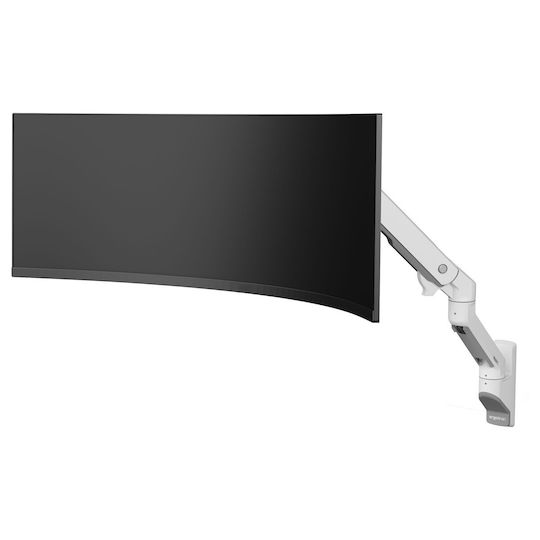 Ergotron Wall Mounted Monitor Stand up to 57" with Arm White (45-694-216)