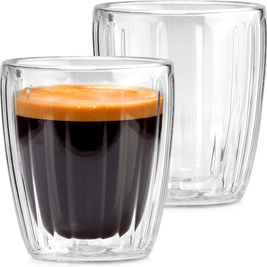 Excellent Houseware Glass Transparent Mug 125ml 2 Pieces Excellent Houseware Glass Transparent Mug 125ml 2 Pieces