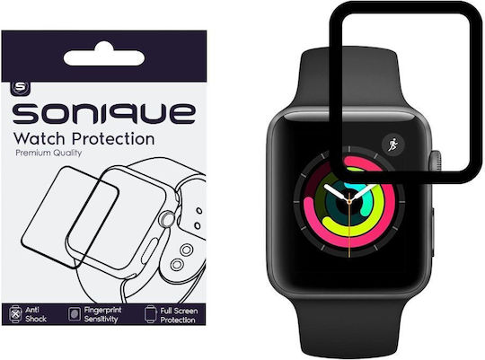 Sonique Full Face Tempered Glass για το Apple Watch 1/2/3 38 mm, Apple 1τμχ