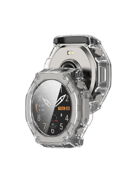 Techsuit Defense360 Pro + Screen Protector Amazfit T-rex Ultra 2 Clear