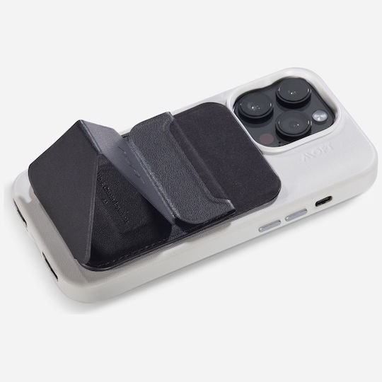 MOFT MagSafe Θήκη Καρτών Movas Snap-On σε Μαύρο χρώμα