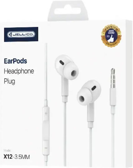Jellico In-ear Handsfree Earphones With 3.5mm Jack