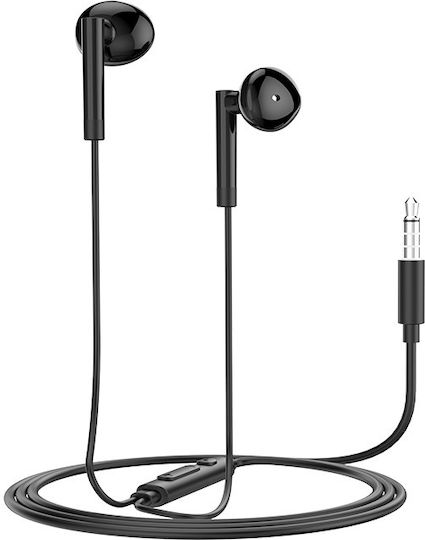 Hoco DM6 Maya In-ear Handsfree Ακουστικά με Βύσμα 3.5mm Μαύρο