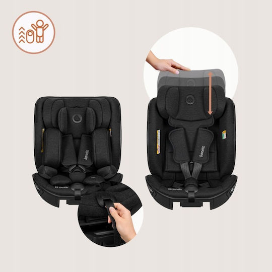 Lionelo Moxie Next Car Seat i-Size with Isofix Black