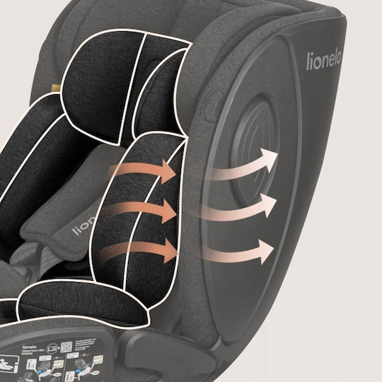 Lionelo Moxie Next Car Seat i-Size with Isofix Black