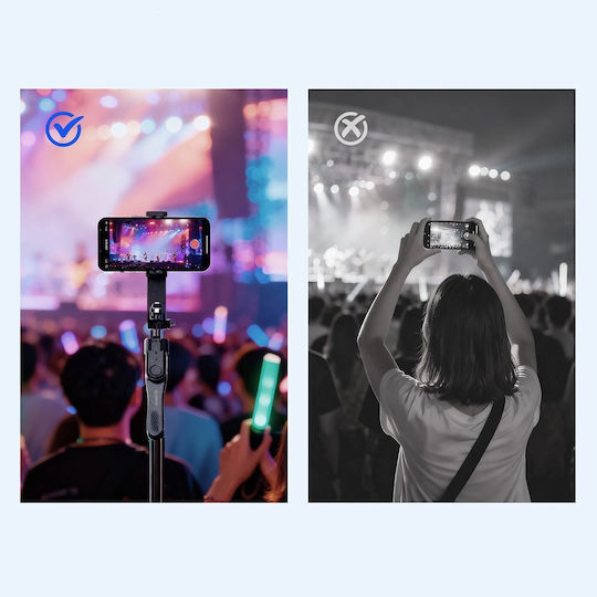 Orico Spm175 Selfie-Stick Handy-Stative Bluetooth-Schwarz