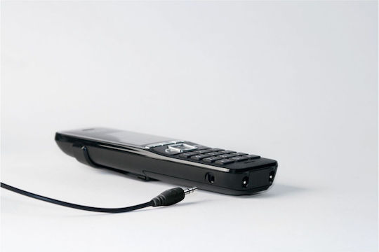 Gigaset Comfort 550HX Ασύρματο Τηλέφωνο με Ελληνικό Μενού Μαύρο