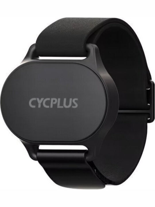 Cycplus Ζώνη Καρδιακών Παλμών Μπράτσου σε Μαύρο χρώμα