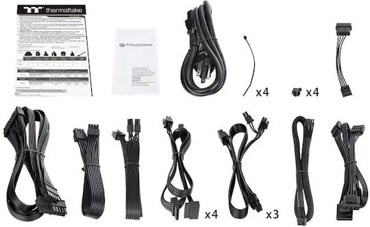 Thermaltake ToughPower GF3 1350W Black Computer Power Supply Full Modular 80 Plus Gold