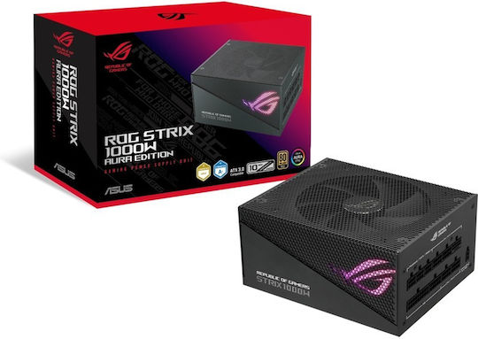 Asus ROG Strix Aura Edition 1000W Schwarz Computer-Netzteil Vollständig modular 80 Plus Gold