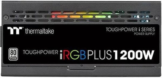 Thermaltake Toughpower iRGB Plus Platinum 1200W Μαύρο Τροφοδοτικό Υπολογιστή Full Modular 80 Plus Platinum