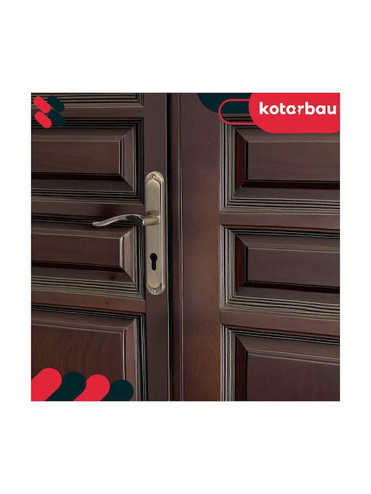 Kotarbau Πόμολο WC Πλάκα Classic Patina
