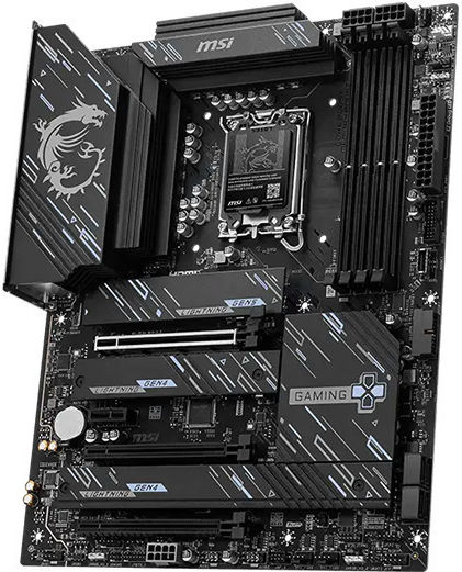 MSI Z890 Gaming Plus WIFI6E Mutterplatine ATX mit Intel 1851 Steckdose 7E34-020R