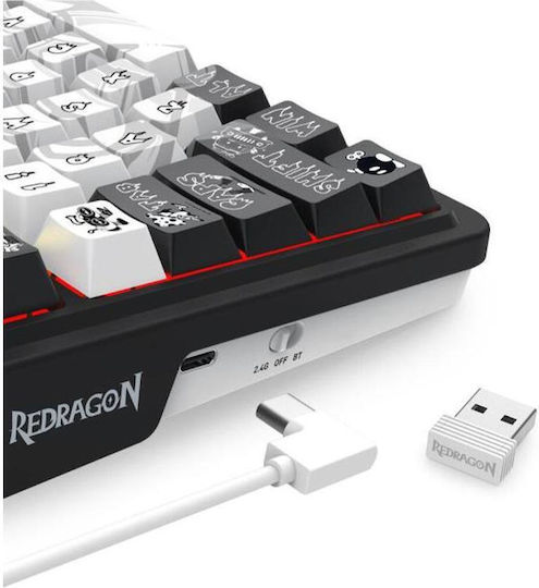 Redragon Artemis Pro Wireless Gaming Mechanical Keyboard 96% with RGB Lighting (English US)