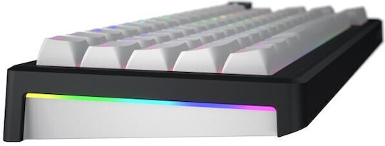 HATOR Skyfall 60 Ασύρματο Gaming Μηχανικό Πληκτρολόγιο 60% με RGB φωτισμό (Αγγλικό US) Aurum Sterling Linear