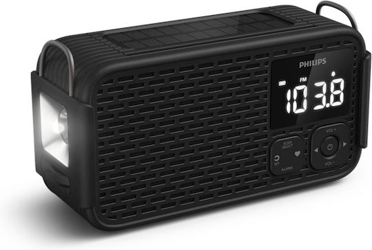 Philips TAR3500/00 Επιτραπέζιο Ραδιόφωνο Ηλιακό Μαύρο