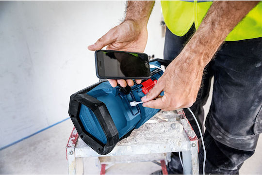 Bosch GP18V-3SC Radio de Birou Reîncărcabil cu Bluetooth și USB Albastru