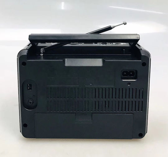 Meier M-35BT Φορητό Ραδιόφωνο Ρεύματος / Μπαταρίας με Bluetooth Μαύρο