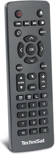 Technisat Digitradio 602 Cu alimentare la rețea DAB+ cu Bluetooth și USB Alb