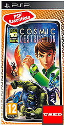 Ben 10: Alien Cosmic Destruction Ultimate Edition PSP Game (Used)