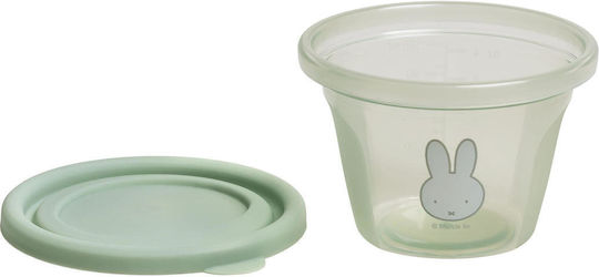 Miffy Plastic Green Feeding Set 6 Pieces For 4+ Months