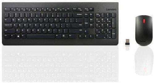 Lenovo Essential Wireless Keyboard Mouse Combo Gen2 Σετ Πληκτρολόγιο & Ποντίκι Ελληνικό