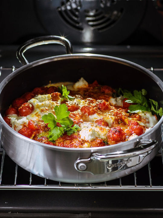 Green Pan Premiere Pan from Stainless Steel with Lid with Ceramic Coating 26cm