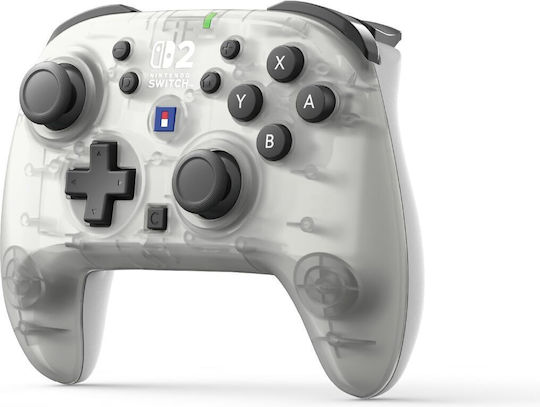 Hori Horipad Turbo Wireless for Switch 2 Frost White