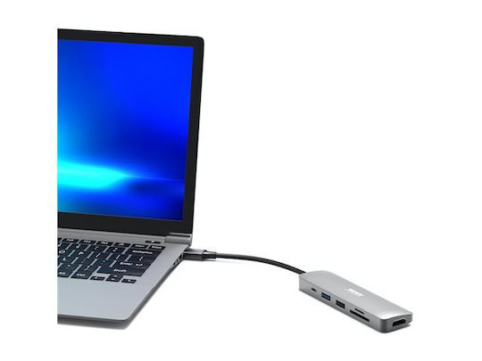 Port Designs USB-C Dockingstation für Laptops mit HDMI