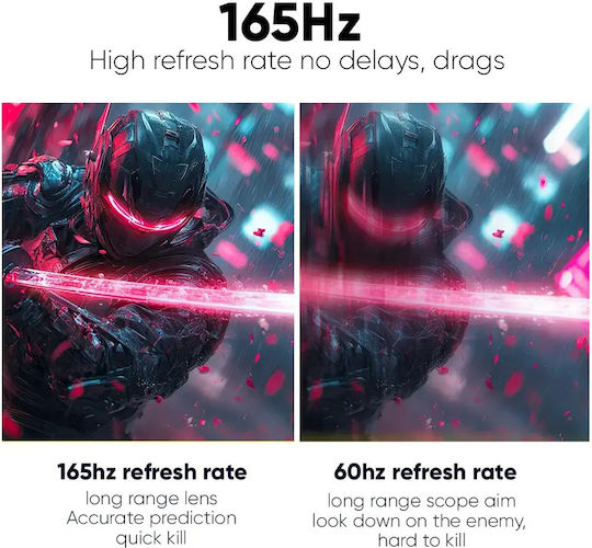 Armaggeddon PXP-27G-B IPS HDR Monitor 27" FHD 1920x1080 165Hz with Response Time 1ms GTG